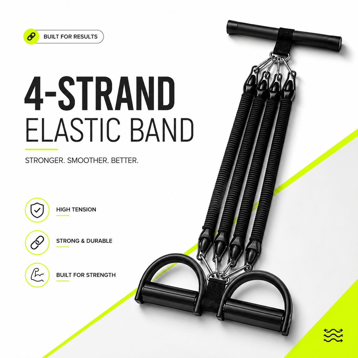VELOPLY High-Tension 4-Strand Elastic Band