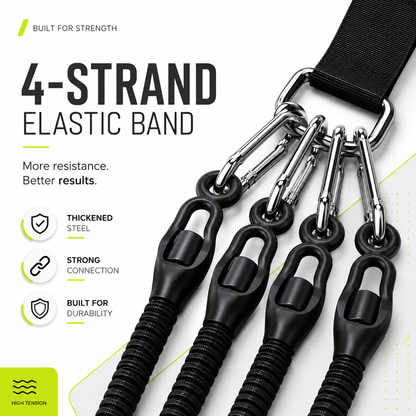 VELOPLY High-Tension 4-Strand Elastic Band